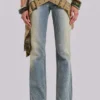 Strap Up-jeans i stonewash