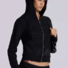 Svart Military Monster Hoodie
