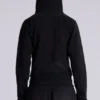 Svart Military Monster Hoodie