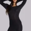 Svart miniklänning från Black Mist