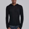 Svart Mist-hoodie