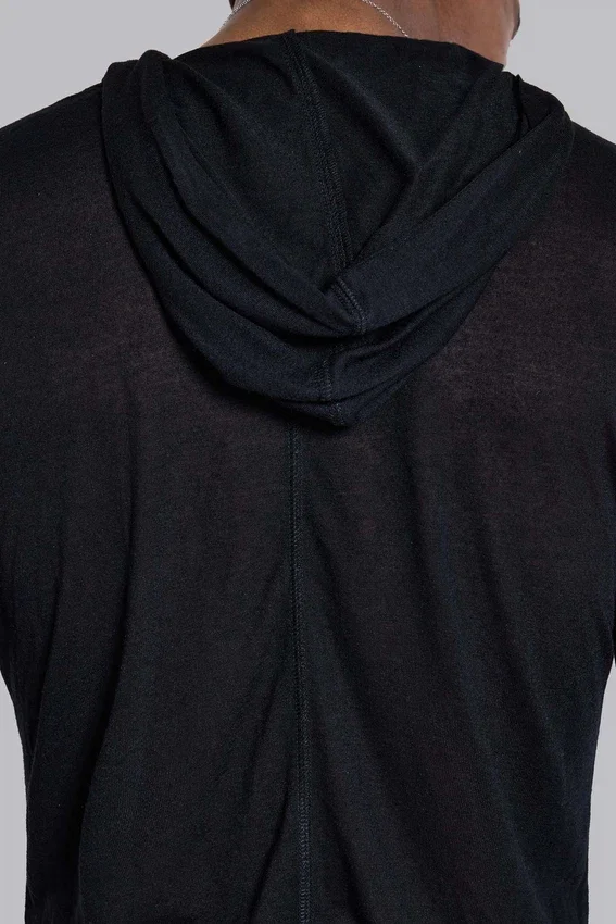 Svart Mist-hoodie
