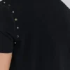 Svart Mist-T-shirt med nitar