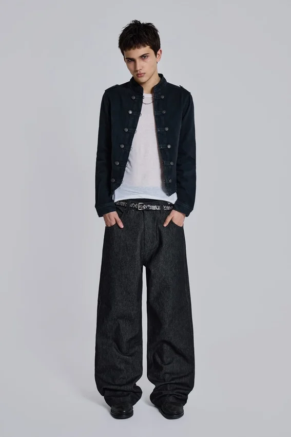 Svarta Axis-Jeans