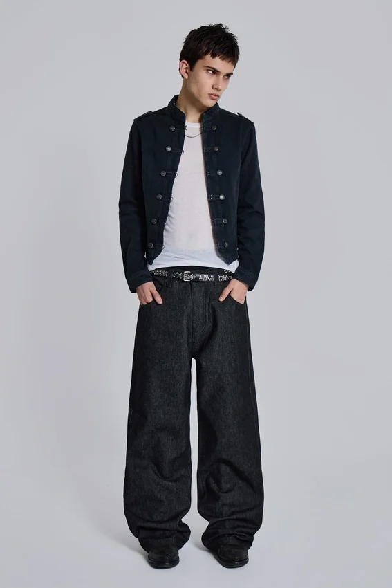 Svarta Axis-Jeans
