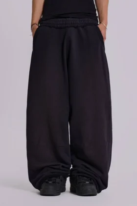 Svarta, baggy Monster Joggers