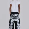 Svarta baggy Monster Joggers