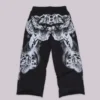 Svarta baggy Monster Joggers
