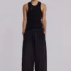 Svarta, baggy Monster Joggers