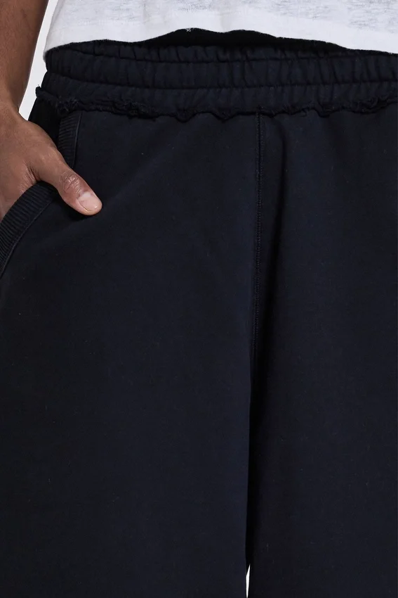 Svarta baggy Monster Joggers
