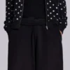 Svarta, baggy Monster Joggers