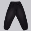 Svarta, baggy Monster Joggers med uppvikt nederkant
