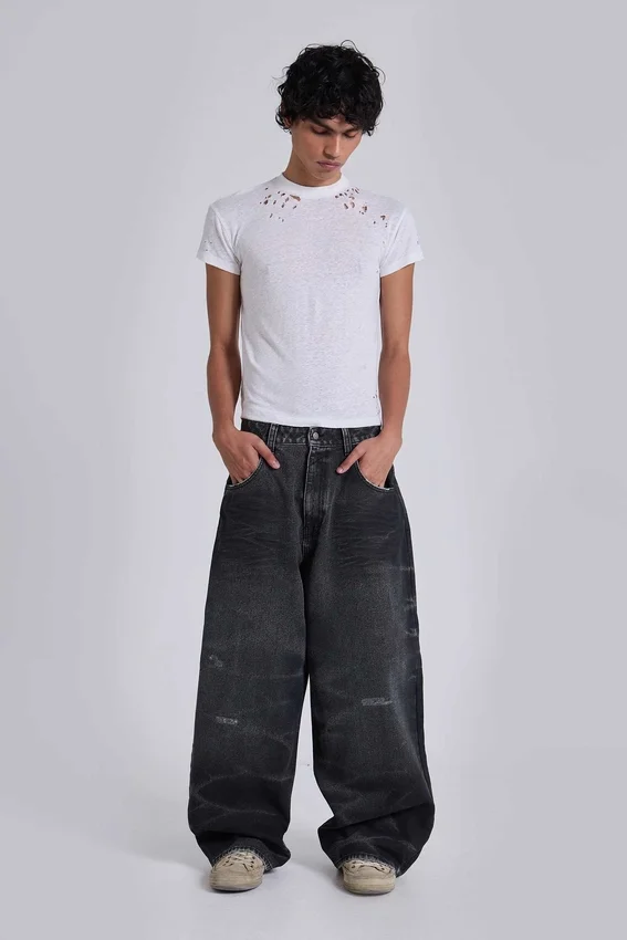 Svarta Cinch XL Colossus Jeans