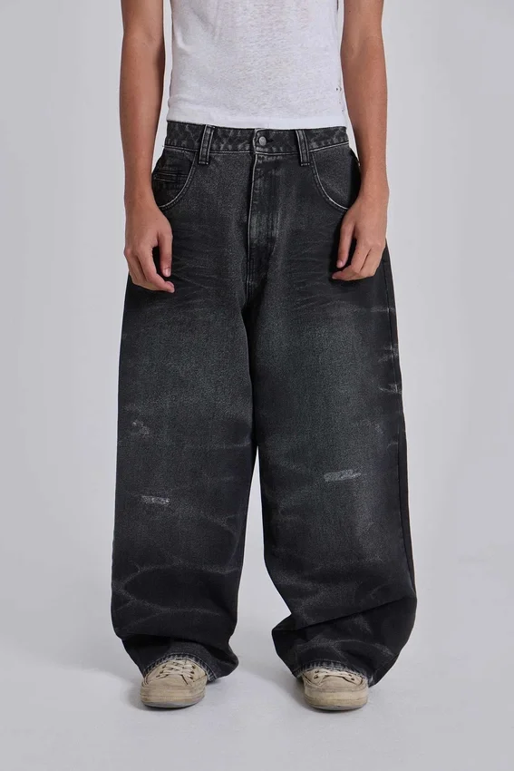 Svarta Cinch XL Colossus Jeans