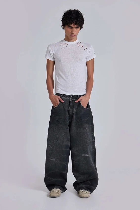 Svarta Cinch XL Colossus Jeans