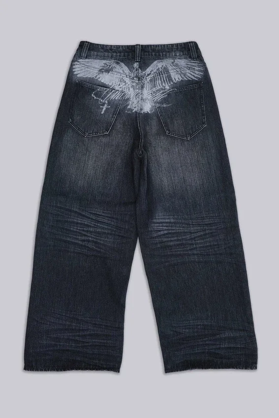 Svarta Falcon XL Colossus Jeans