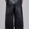Svarta Falcon XL Colossus Jeans
