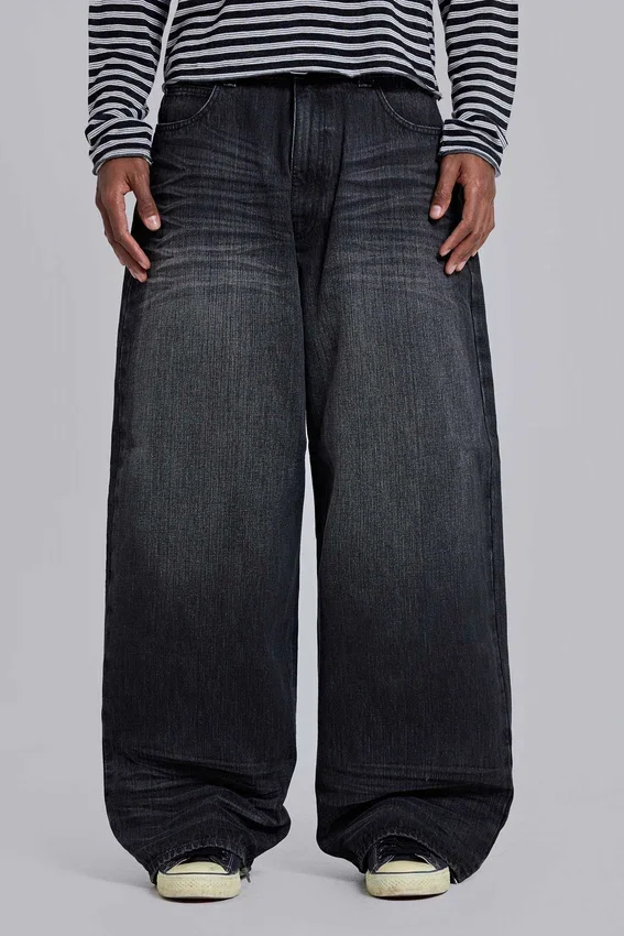 Svarta Falcon XL Colossus Jeans