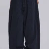 Svarta, finrandiga XL Colossus Jeans