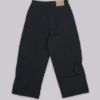 Svarta, finrandiga XL Colossus Jeans
