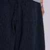 Svarta, finrandiga XL Colossus Jeans