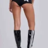 Svarta fotbollsminishorts nr 13