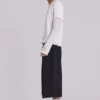 Svarta Goliath-shorts i XL med smala ränder