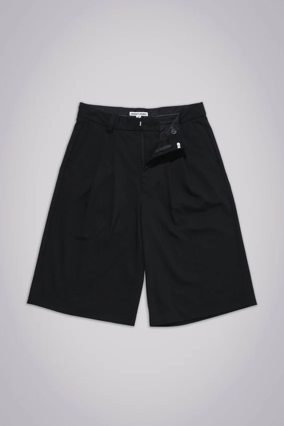 Svarta Goliath Tailored Baggy-shorts