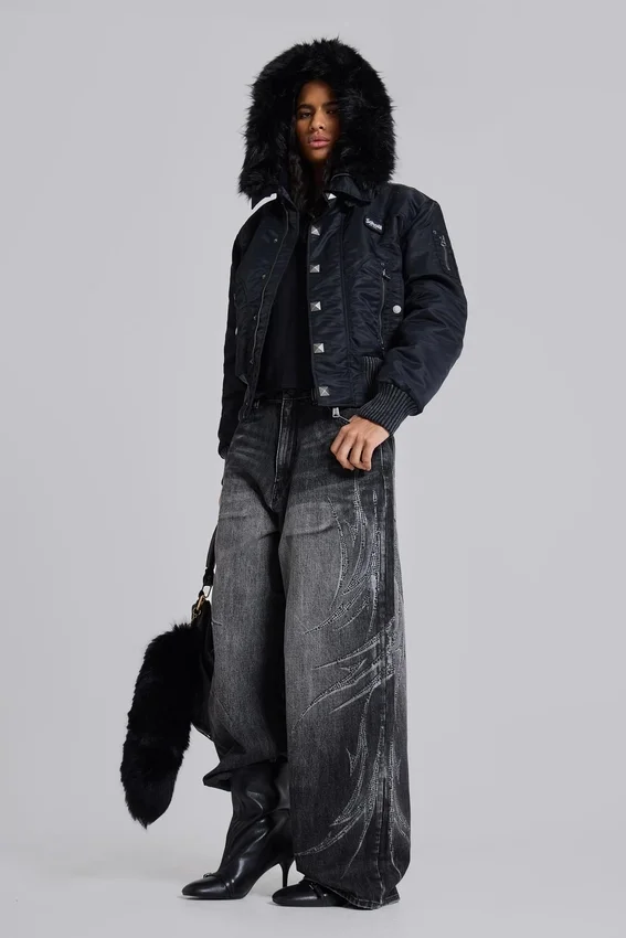 Svarta Jewel Blade XL Colossus Jeans