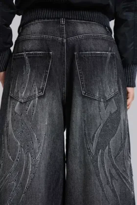 Svarta Jewel Blade XL Colossus Jeans