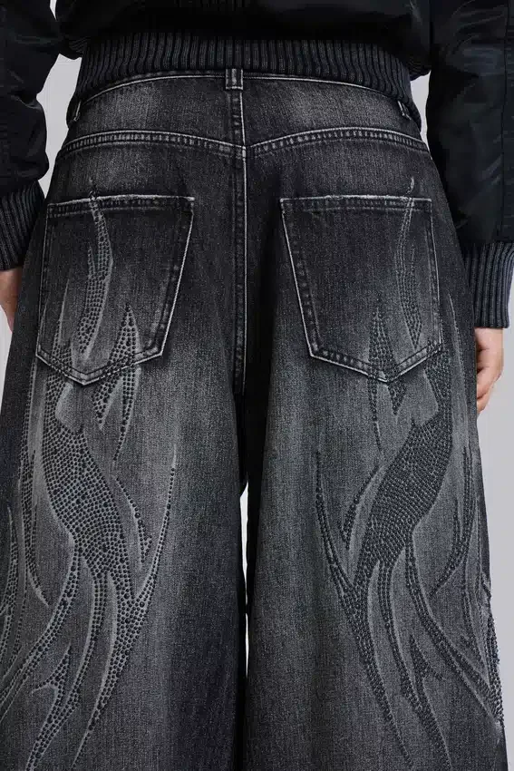 Svarta Jewel Blade XL Colossus Jeans