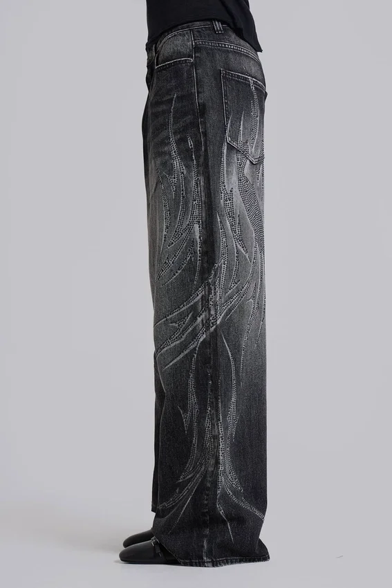 Svarta Jewel Blade XL Colossus Jeans