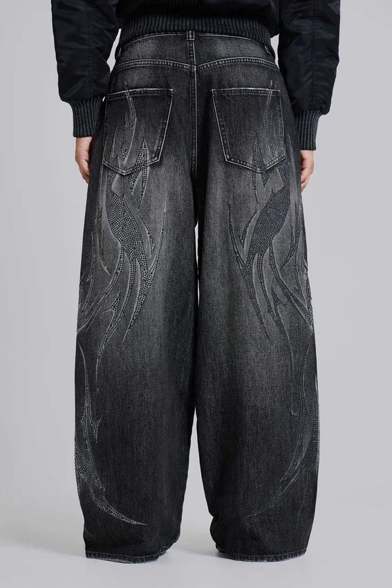 Svarta Jewel Blade XL Colossus Jeans