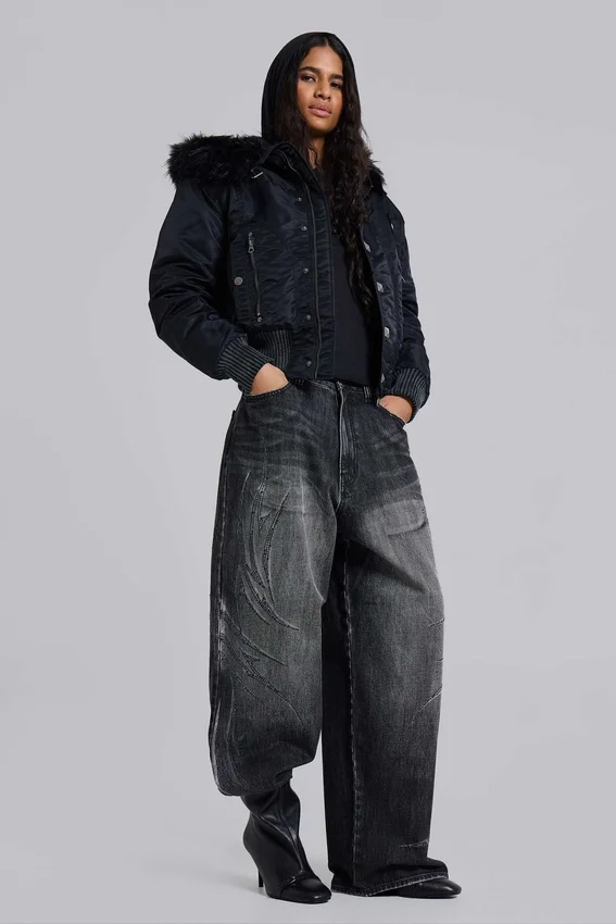 Svarta Jewel Blade XL Colossus Jeans