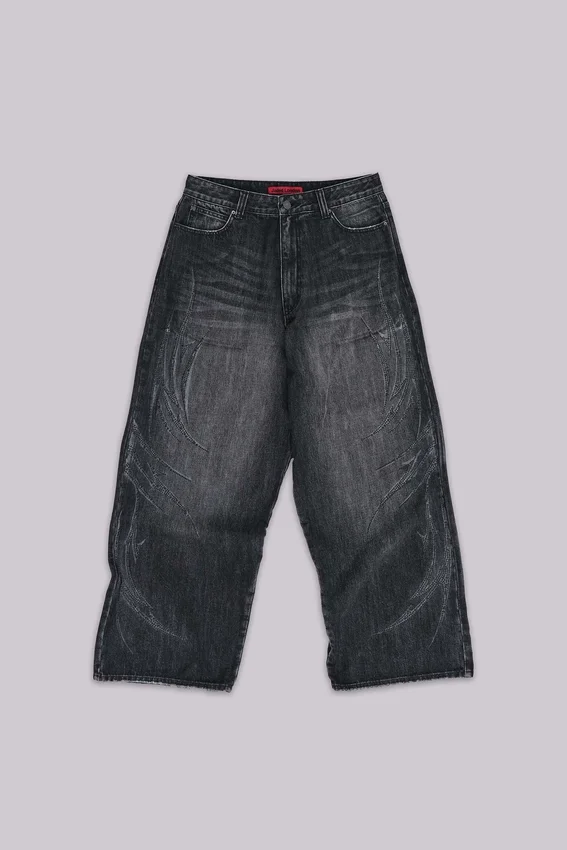 Svarta Jewel Blade XL Colossus Jeans