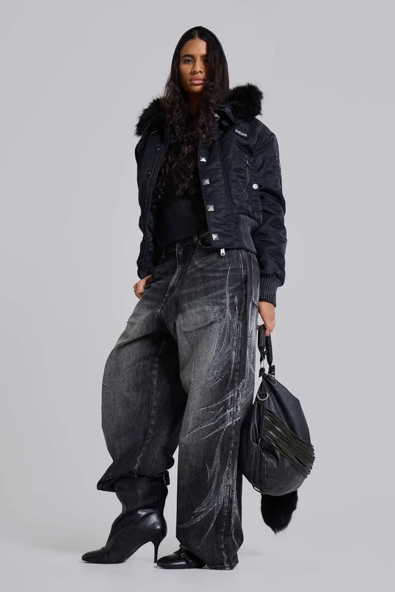 Svarta Jewel Blade XL Colossus Jeans