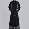 Svarta joggingsbyxor med paneler i Vapor-modell