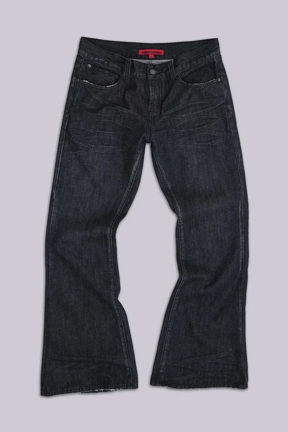 Svarta Jude Bootcut-jeans