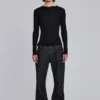 Svarta Jude Bootcut-jeans