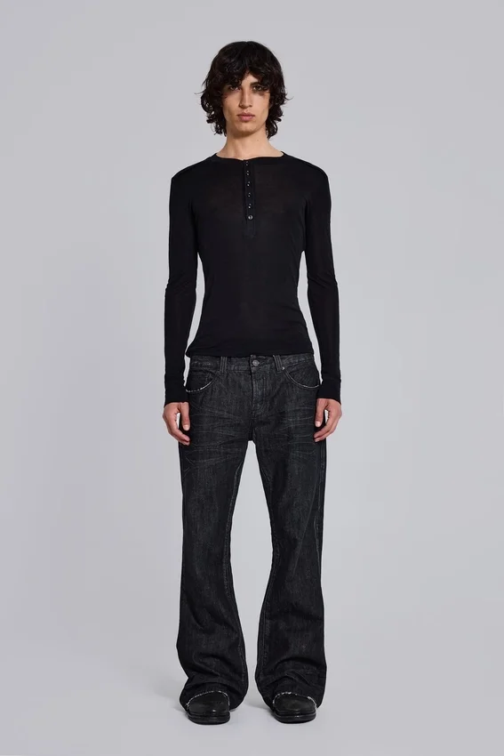 Svarta Jude Bootcut-jeans