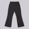 Svarta kostymbyxor med bootcut-passform
