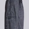 Svarta Parachute Pants i oljetvätt