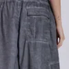 Svarta Parachute Pants i oljetvätt