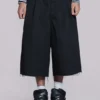 Svarta XL Goliath Shorts med nitar