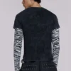 Svarta XL Goliath Shorts med nitar