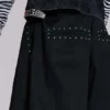 Svarta XL Goliath Shorts med nitar