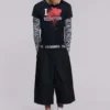 Svarta XL Goliath Shorts med nitar