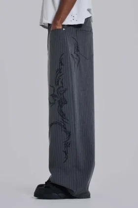 Tattoo Pinstripe Goliath kostymbyxor