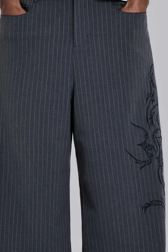 Tattoo Pinstripe Goliath kostymbyxor