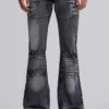 Tvättade svarta Drift-jeans med bootcut